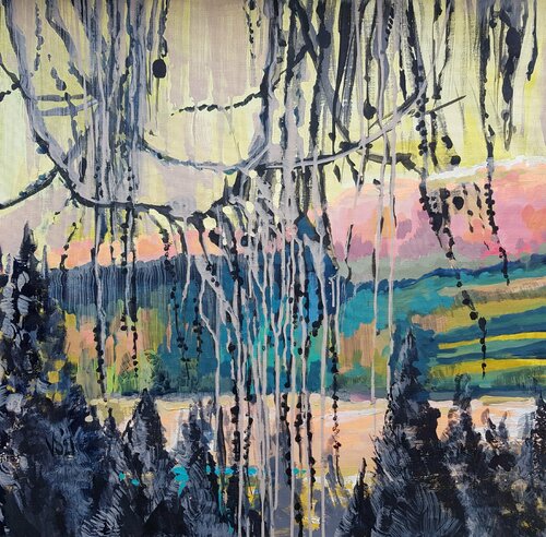 The Larch. Kramerplateauweg von Valentina Samus, Malerei kaufen auf Singulart