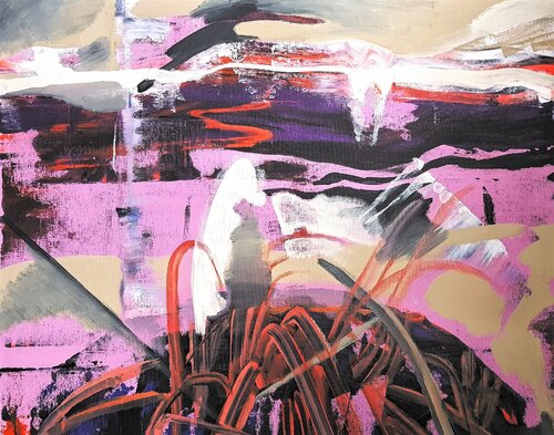 Is There Life on Mars van Valentina Samus, Schilderij te koop op Singulart