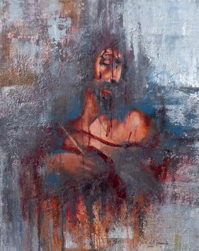 COMPOSICIÓN 2 par Ana María González JIMÉNEZ, Peinture en vente sur Singulart