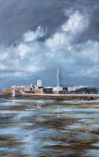 EL MAR EN ESPERA by Ana María González JIMÉNEZ, Painting for Sale on Singulart