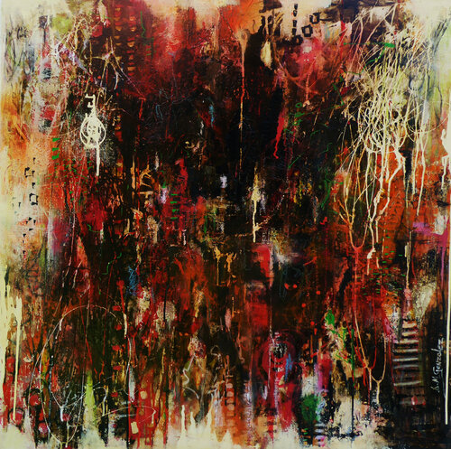 ABSTRACTO 5 de Ana María González JIMÉNEZ, Pintura a la venta en Singulart
