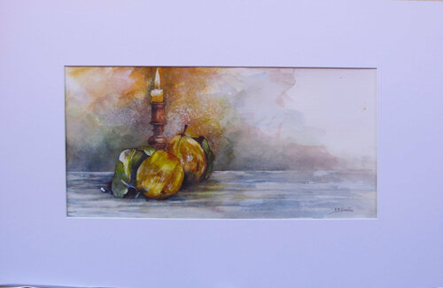 MEMBRILLOS by Ana María González JIMÉNEZ, Work on Paper for Sale on Singulart