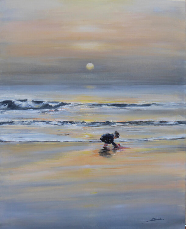 PLAYA CON NIÑO 3 Ana María González JIMÉNEZ