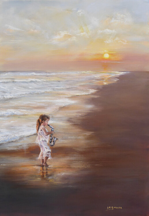 MELODÍA DEL ATARDECER Ana María González JIMÉNEZ