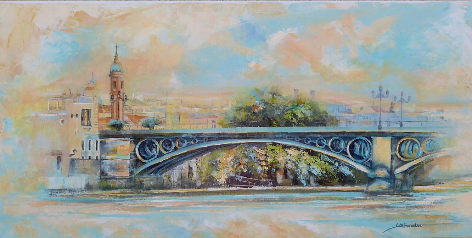 SEVILLA 43 Ana María González JIMÉNEZ Dipinto originale in vendita