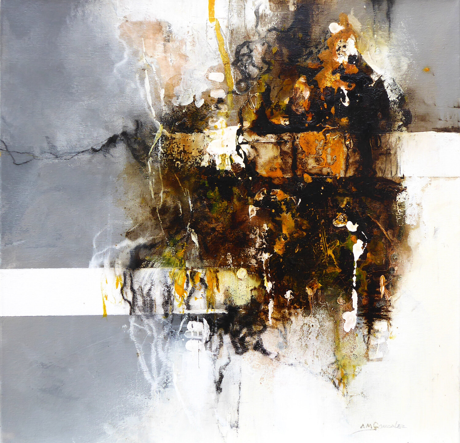 ABSTRACTO 41 Ana María González JIMÉNEZ Dipinto originale in vendita