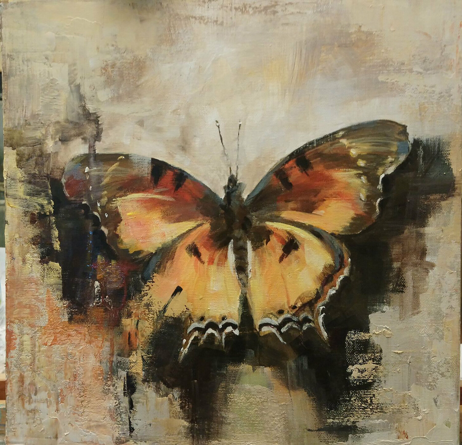 MARIPOSA Ana María González JIMÉNEZ Peinture originale à vendre