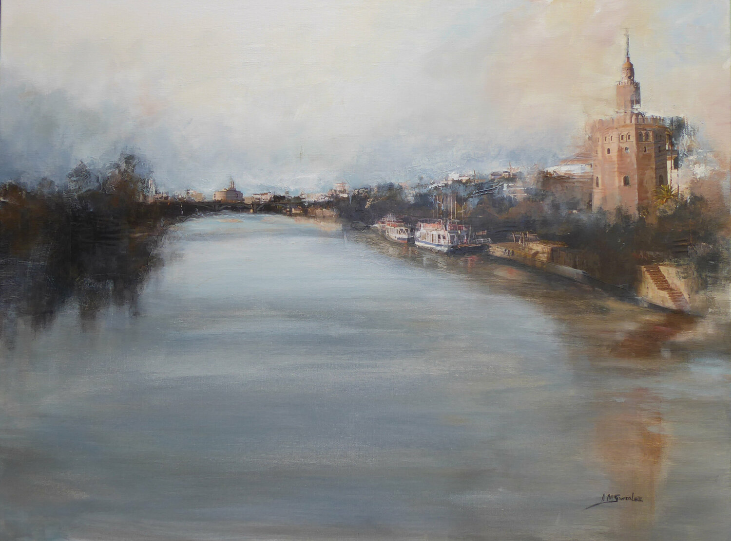 SEVILLA 23 Ana María González JIMÉNEZ Dipinto originale in vendita