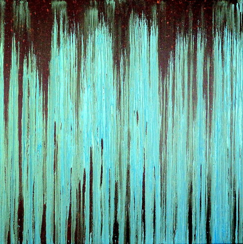 Aqua No. 1 (On Cork) di Carla Sá Fernandes, Pittura in vendita su Singulart