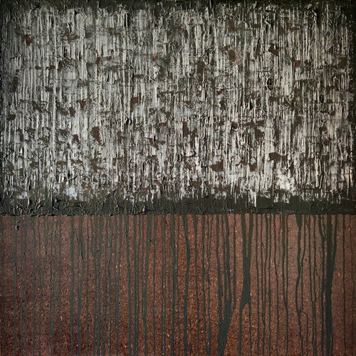 Black Silver No. 1 (On Cork) Carla Sá Fernandes