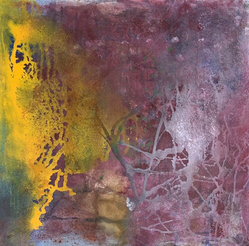 Tagetes e bouganville von Barbara Pastorino, Malerei kaufen auf Singulart