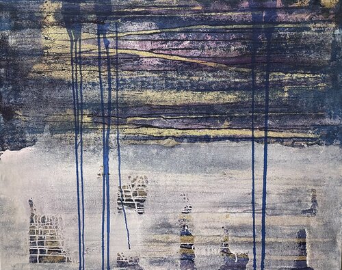 Paesaggio innevato al Nord di Barbara Pastorino, Pittura in vendita su Singulart