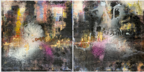 Fireworks on the Bay par Barbara Pastorino, Peinture en vente sur Singulart