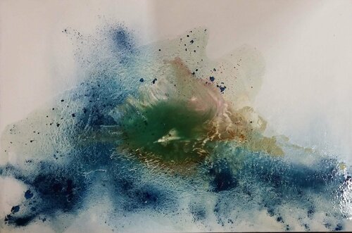 Arcipelago verde van Barbara Pastorino, Schilderij te koop op Singulart