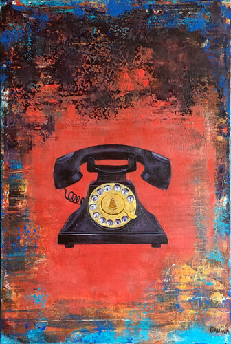 Retro Sound by Anna Ganina, Painting for Sale on Singulart