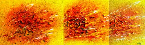 Butterflies fly away by Jeanfilip, 油畫 for Sale on Singulart