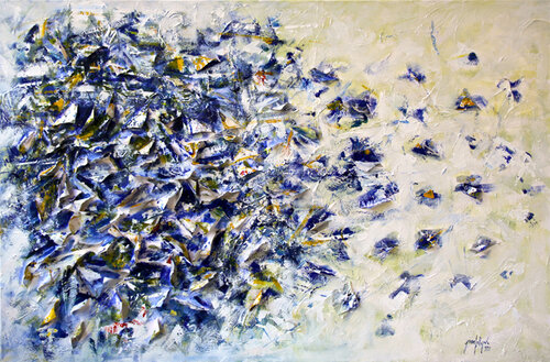 Le vol de papillons 2 di Jeanfilip, Pittura in vendita su Singulart