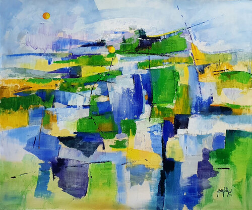 VIAGGIO IN ALTO ADIGE par Jeanfilip, Peinture en vente sur Singulart