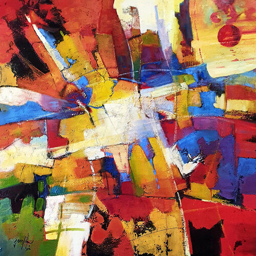 Shegge di luce by Jeanfilip, 회화 for Sale on Singulart