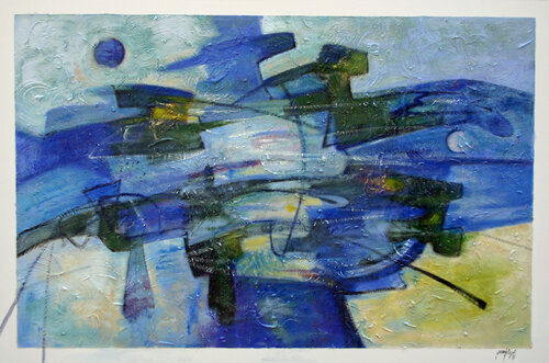 Ninfee di Jeanfilip, Pittura in vendita su Singulart