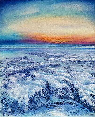 Slow Motion by Anne Wölk, Painting for Sale on Singulart