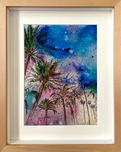 Saturn Rising by Anne Wölk, Work on Paper for Sale on Singulart