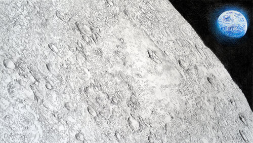 De la terre a la lune Anne Wölk