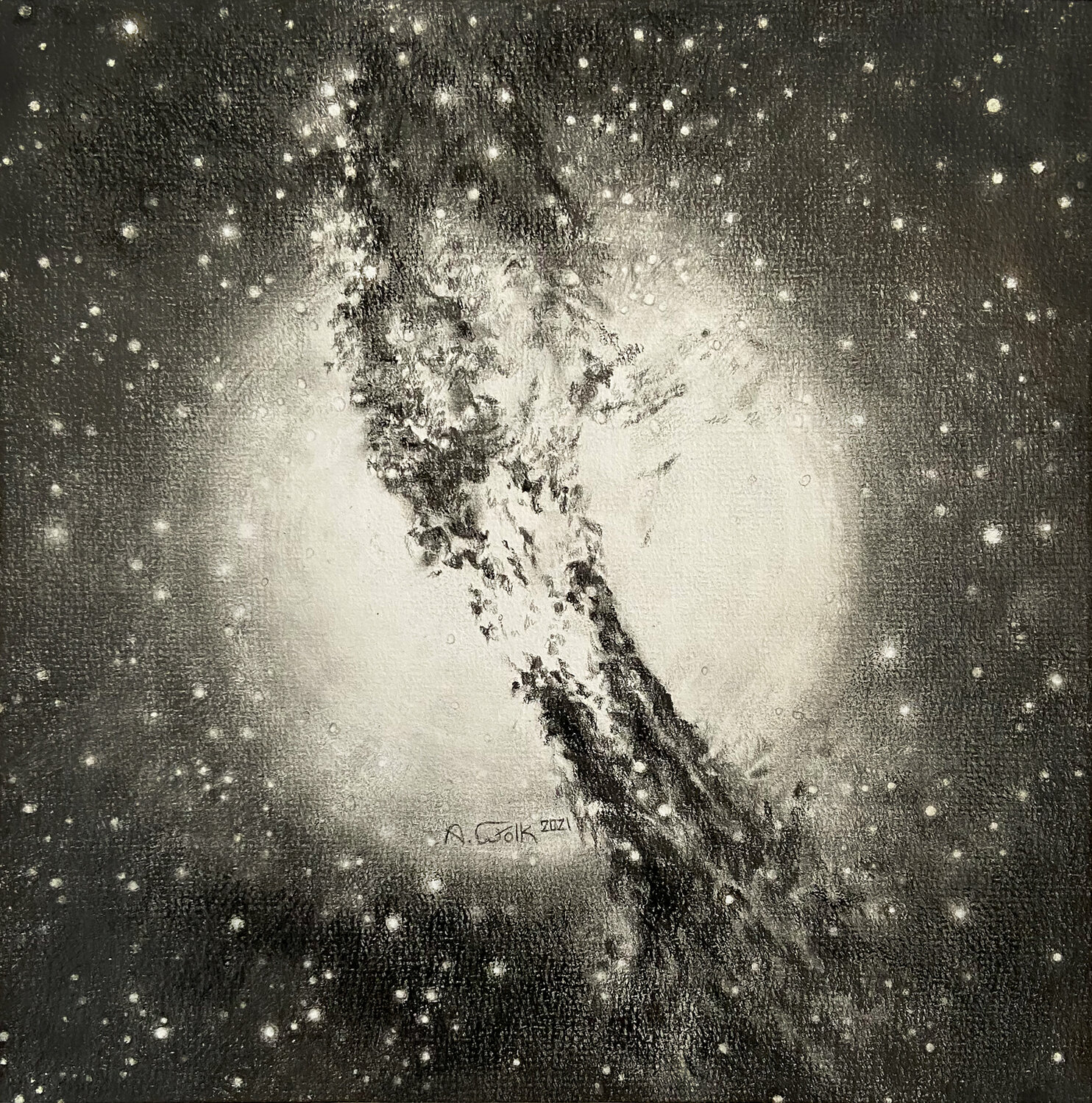 Glowing Heart (Centaurus A (NGC 5128) Anne Wölk