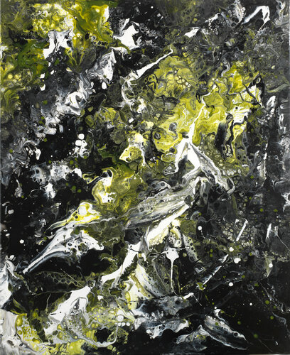 eclats d'écume 107 par Joëlle Kem Lika, Peinture en vente sur Singulart