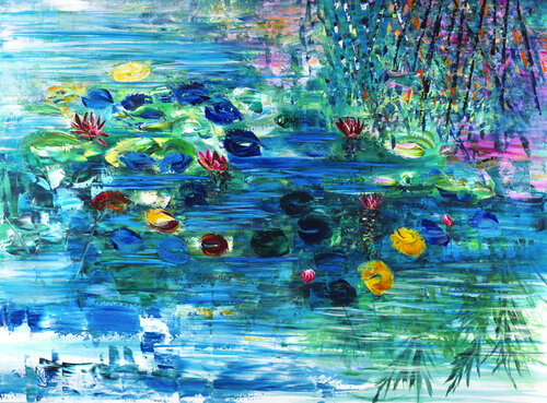 nymphéas 130 Joëlle Kem Lika