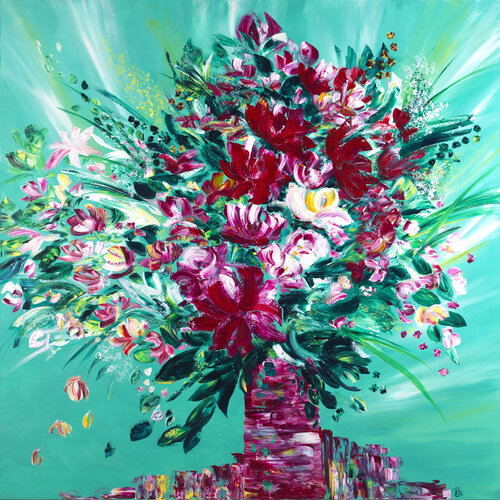 Big Bang 13 par Joëlle Kem Lika, Peinture en vente sur Singulart