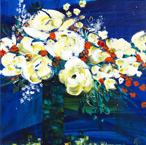 Big Bang 19 par Joëlle Kem Lika, Peinture en vente sur Singulart