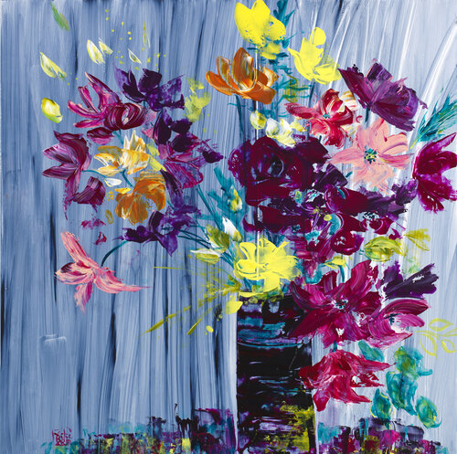 Big Bang sur papier 10 par Joëlle Kem Lika, Œuvre sur papier en vente sur Singulart