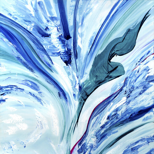 Ciels 9 par Joëlle Kem Lika, Peinture en vente sur Singulart