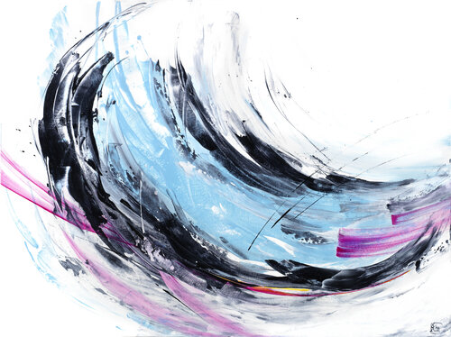 Ciels 10 par Joëlle Kem Lika, Peinture en vente sur Singulart