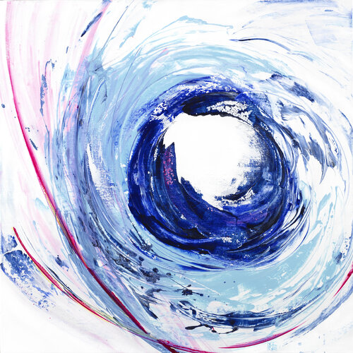 Ciels 12 par Joëlle Kem Lika, Peinture en vente sur Singulart