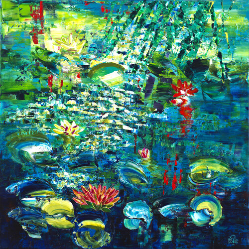 nymphéas 136 Joëlle Kem Lika