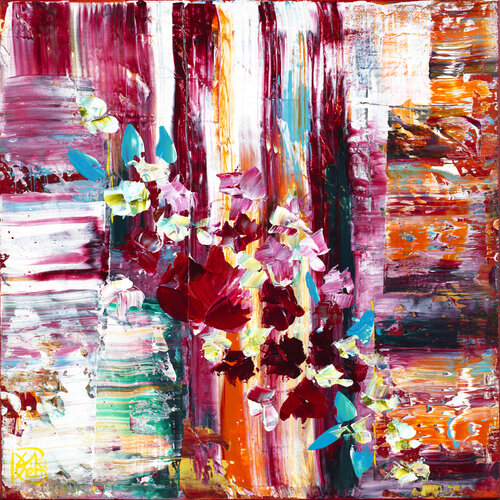 Exotic dream 1 par Joëlle Kem Lika, Peinture en vente sur Singulart