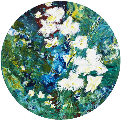 Exotic dream 5 par Joëlle Kem Lika, Peinture en vente sur Singulart