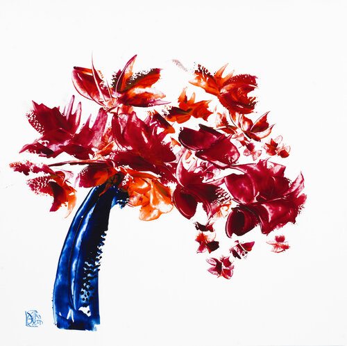 Big Bang sur papier 26 di Joëlle Kem Lika, Opera su carta in vendita su Singulart