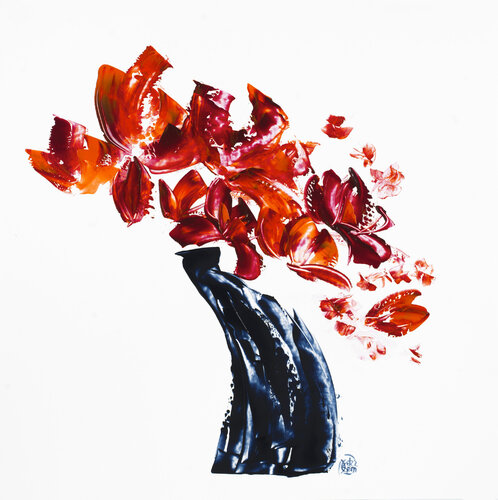 Big Bang sur papier 27 van Joëlle Kem Lika, Werk op papier te koop op Singulart