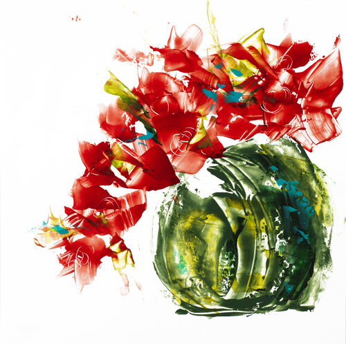 Big Bang sur papier 32 par Joëlle Kem Lika, Œuvre sur papier en vente sur Singulart