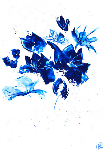 Bruissements charnels 155 by Joëlle Kem Lika, Work on Paper for Sale on Singulart