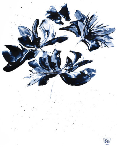 Bruissements charnels 174 par Joëlle Kem Lika, Œuvre sur papier en vente sur Singulart