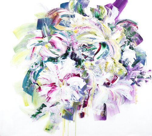 Queens 3 de Joëlle Kem Lika, Pintura a la venta en Singulart