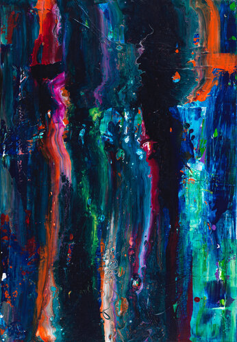 Symphonie 17 de Joëlle Kem Lika, Pintura a la venta en Singulart