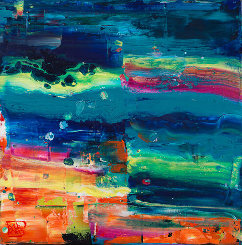 Symphonie 19 de Joëlle Kem Lika, Pintura a la venta en Singulart