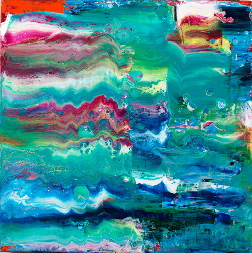Symphonie 20 de Joëlle Kem Lika, Pintura a la venta en Singulart