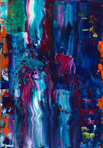 Symphonie 21 de Joëlle Kem Lika, Pintura a la venta en Singulart