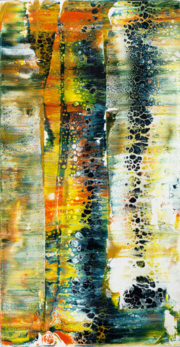 Symphonie 02 par Joëlle Kem Lika, Peinture en vente sur Singulart